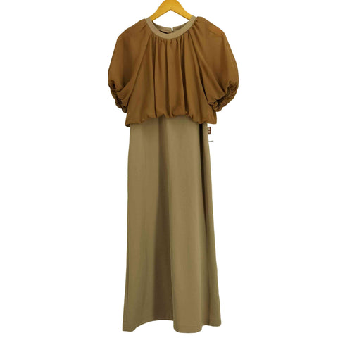 シップス SHIPS 23SS シアートップス コンビ ジョーゼット ワンピース レディース JPN:M